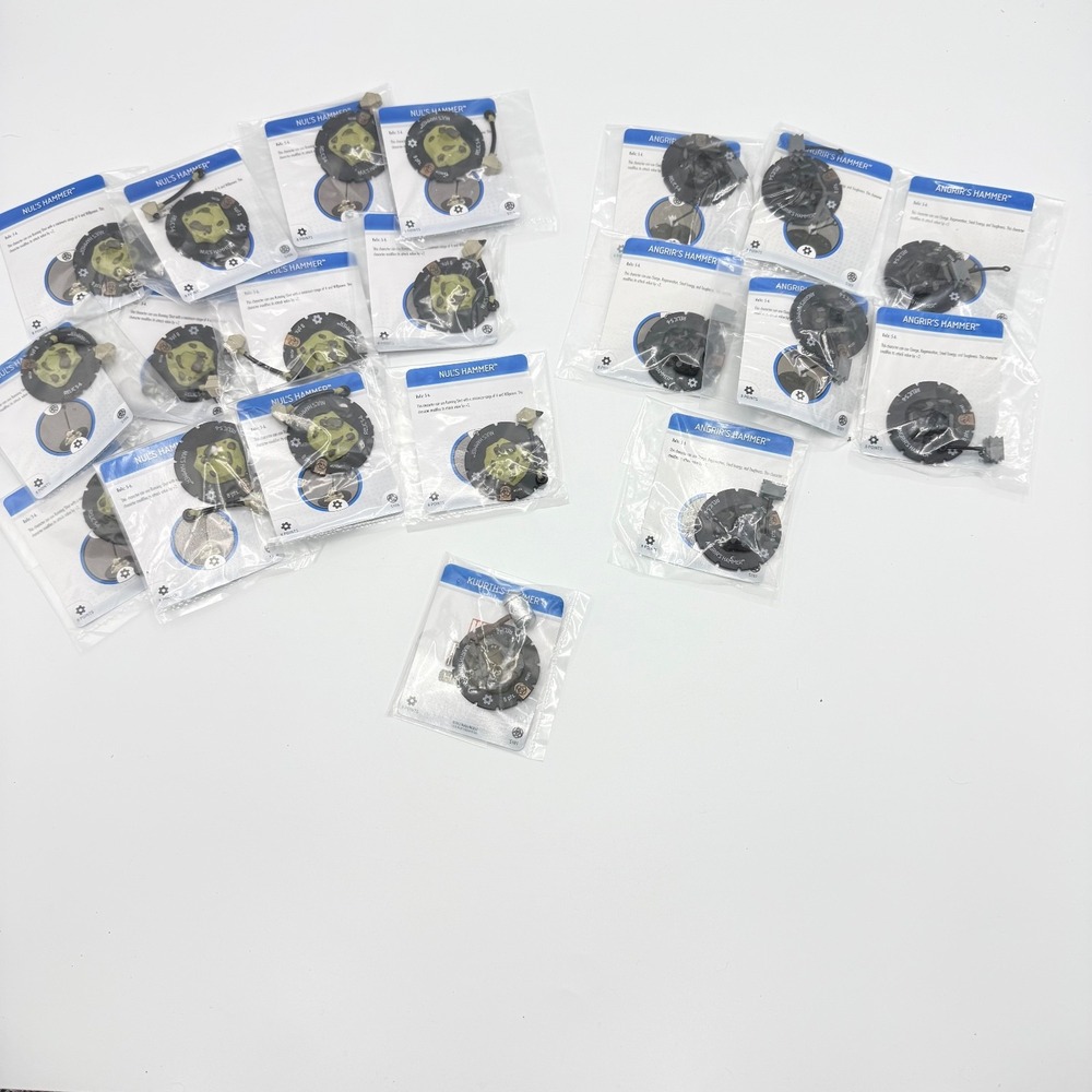 HUGE Heroclix Fear Itself Hammer Lot‎ NEW Nul's Angrir's Kuurth's